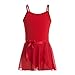 MAGIC TOWN Girls' Camisole Tutu Dress Leotard