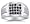 1/2 Carat Black Diamond Men's Ring in White Gold