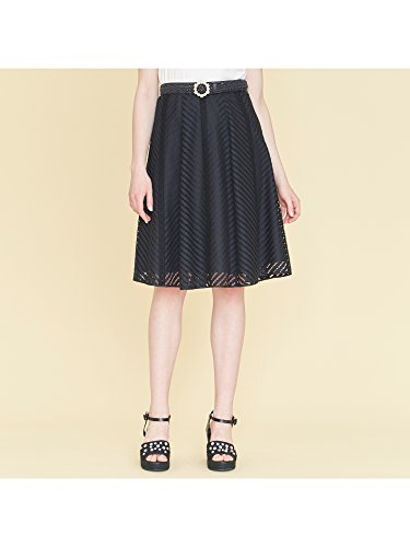 (トゥー ビー シック) TO BE CHIC ストライプレーススカート W5S56331__