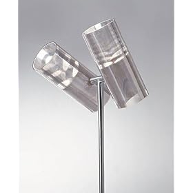 Optical floor lamp by Pallucco