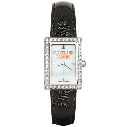 Cleveland Browns Ladies Black Allure Watch