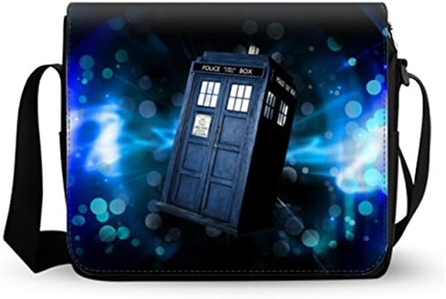 Tardis Print Women Messenger Bags Classic Shoulder Bags Cross Body Bag