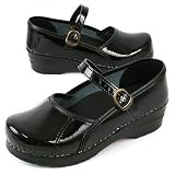 Sanita -- *Maracelle 450422 02 San Flex Closed Back Blk Patent -- Women's