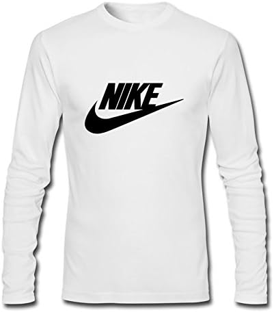Merlingsiung Men's Nike Logo Long Sleeve T-Shirts