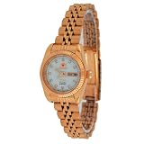 Orient Ladies All Gold Diamond Index Self Winding Automatic Watch #BNQ1Y001W by Orient