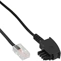 TAE-F Kabel f�r DSL-Router - TAE-F Stecker an RJ45 8/2 - 2m