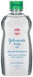 Johnsons Baby Oil Aloe Vera & Vitamin-E 14oz (2 Pack) by Johnson's Baby