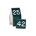 Cal-mil 3 X 3 Green/White No. Tent (no.51 To No.75) - 269C-9