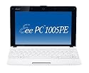 ASUS Eee PC Seashell 1005PE-MU17-WT 10.1-Inch White Netbook - Up to 11 Hours of Battery Life