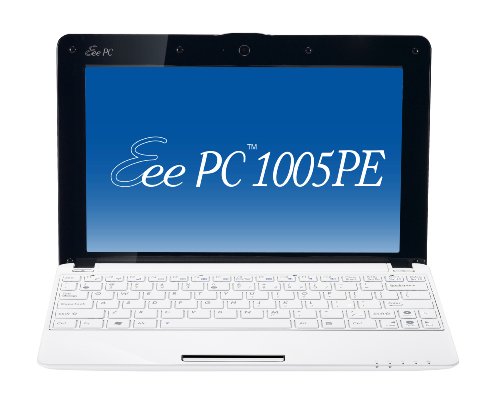 ASUS Eee PC Seashell 1005PE-MU17-WT 10.1-Inch White Netbook (Up to 11 Hours of Battery Life)