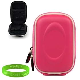 Magenta Pink skinny camera case for your Canon Powershot A1200 A2200 A2300 A2400 IS A3300 A3400 A4000 S95 S100 ELPH 110 HS ELPH 100 HS ELPH 510 520 530 HS ELPH 300 310 320 HS