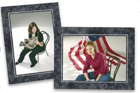 Bosch Cardboard Photo Easel Frame - 4x6 - Pack of 100 Marble