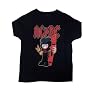 Toddler Kids AC/DC "Dirty Deeds" Rock N Roll T Shirt in Black