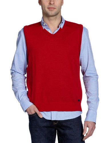 Hajo Herren Pullunder 20026/1, Gr. 54 (XL), Rot (300 rot) Preisvergleich