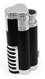 JetLine Vican Triple Torch Black Lighter
