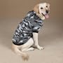 GREEN - LARGE - Fashionable, Warm Camo Fleece Hoodies