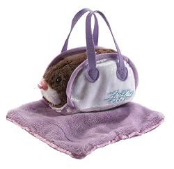 Zhu Zhu Pets Hamster Accessory Kit Hamster Carrier and Blanket - Purple