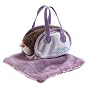 Zhu Zhu Pets Hamster Accessory Kit Hamster Carrier and Blanket - Purple