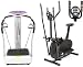 GYM MASTER GYM Package CRAZY FIT Exercise Machine with/Remote Control,Spring Rope,1000W,99 Speeds+EXERCISE BIKE - Cross Trainer 2 In 1 /Delivery-UK MAINLAND ONLY