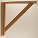 Corbel for Countertops and Shelves - Cherry Straight Model 14 - Unfinished