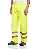 Silverline Hi-vis Trousers Class 1 XL 91cm (36") Hi-vi Work Clothing