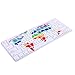 HDE Ultra Thin Silicone Rubber Keyboard Skin Cover for Macbook Pro Non Retina 13/15/17 (World Map)