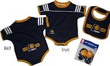 Indiana Pacers 3pc Creeper / Onesie, Bib, Bootie Set 6 9 Month Baby Infant NBA