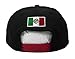 New Era 9fifty Snapback Mexico WBC Hat Cap One Size Fits Most Men (Black/RED, 1)