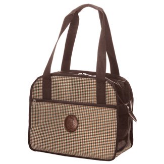 Sherpa Pet Dog Cat Carrier Tote-Around Town Bag - Medium - Legacy Print Pattern