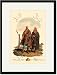 Black Framed/Matted Print 17x23, Hibernian Male and Female Costume