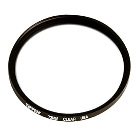 Tiffen 72mm Clear Glass Protection Coated Filter.