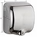 (2 Packs) Heavy Duty Commercial 1800 Watts High Speed Automatic Hot Hand Dryer - Stainless Steel