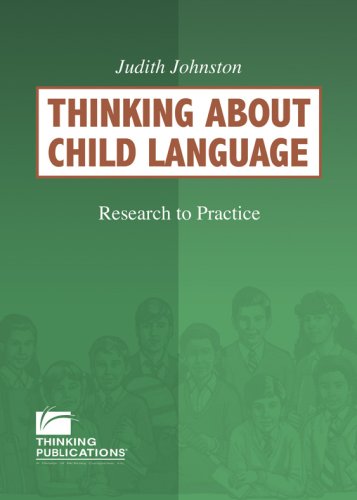 thinking about child language research to practice