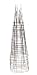 Glamos 720009 12-Inch x 33-Inch Metal Tomato Cage - 10 Pack