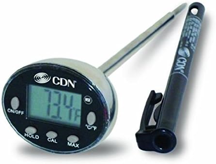 Cherry Queen CDN Digital Thermometer 6 sec. Response Waterproof NSF 1.5mm tip - DTQ450X