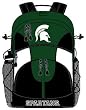 Michigan State Spartans NCAA Back Pack