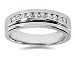 0.50 ctw Men's Diamond Ring in 14K White Gold