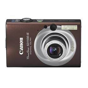 New for '08: Canon PowerShot SD1100IS 8MP Digital Camera : powershot sd1100 elph camera
