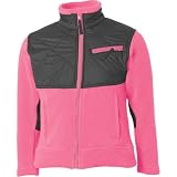 Columbia Ballistic Fleece Jacket - Toddler Girls' Pink Taffy/Grill, 2T