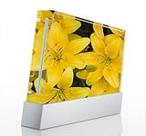 Yellow Lilly Skin for Nintendo Wii Console