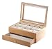 Lionite Mele 10 Watch Bamboo Display Box Case New