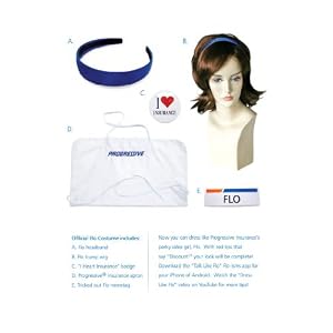 Progressive Collection Flo Insurance Girl Costume
