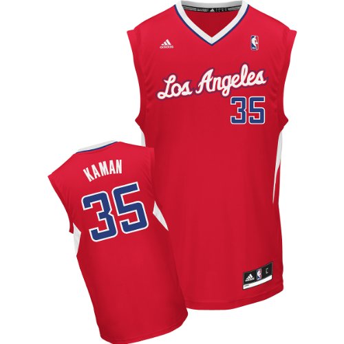 Adidas Los Angeles Clippers Chris Kaman Revolution 30 Road Jersey Large