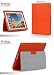 Yoobao Executive Leather Case for The New iPad 3rd Gen / iPad 3 / iPad 2 Orange – Support iPad 3/ iPad 2 Auto Wake/Sleep Function Perfectly