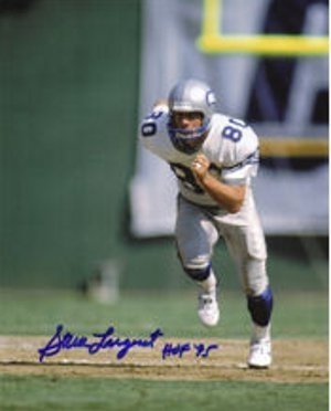 Steve Largent Autographed/Hand Signed Seattle Seahawks 16X20 Photo HOF 95