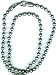 Silver Tone Steel Ball Chain 4.5 Mm Ball Lengths: 18 