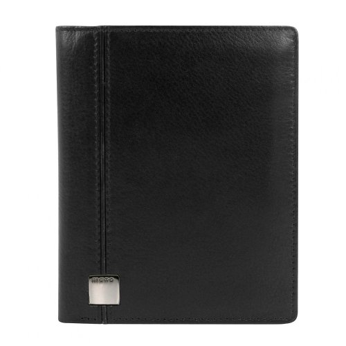 mano Fiorelle Geldbörse Leder 10 cm (schwarz)