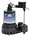 Superior Pump 92572 Thermoplastic Sump Pump with Vertical Float Switc, 1/2 HP : image
