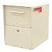 Architectural Mailboxes 6200S-10 Oasis Jr. Curbside Locking Mailbox 15x11.5x18 Inch - Sand