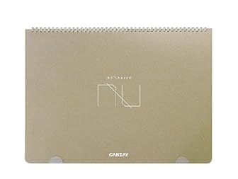 CANSAY ノート型ホワイトボード NUboard （A3変型）